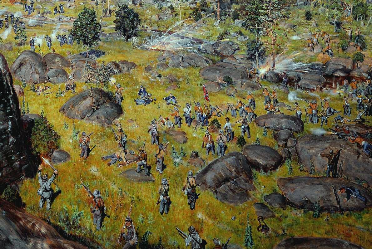 Battle of Gettysburg : Devil's Den