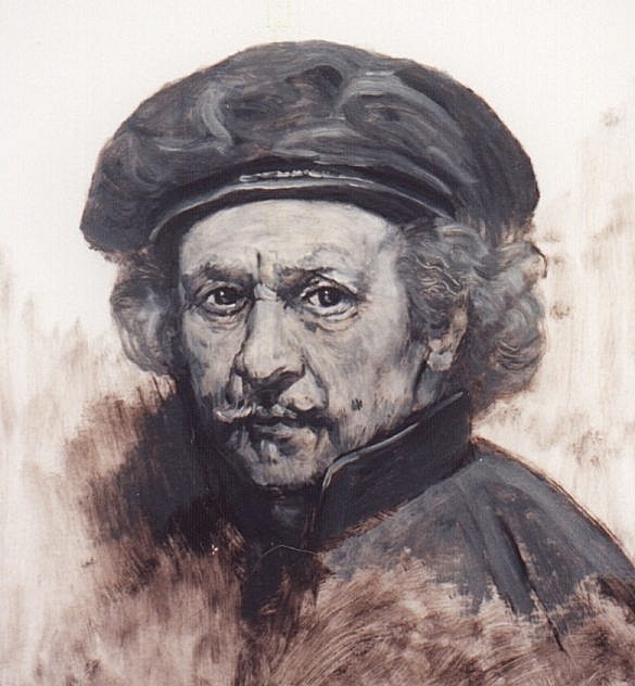 Grisaille Portrait